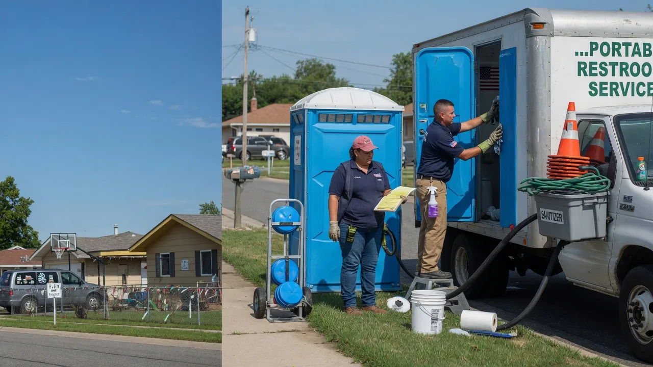 Portable Toilet Rental in Mendon, IL near me